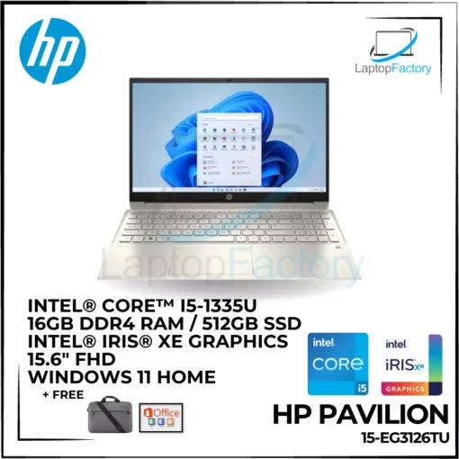 HP Pavilion 15-EG3126TU Laptop