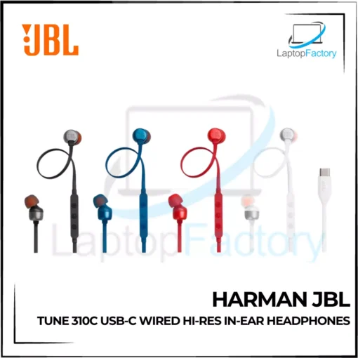 Harman JBL Tune 310C USB In-ear Headphones