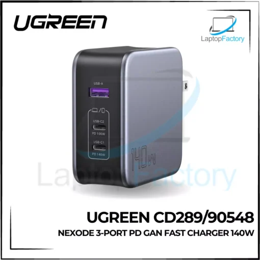 UGREEN CD289/90548 Nexode 3-Port PD GaN Fast Charger 140w