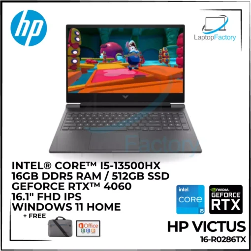 HP VICTUS GAMNG LAPTOP 16-R0286TX