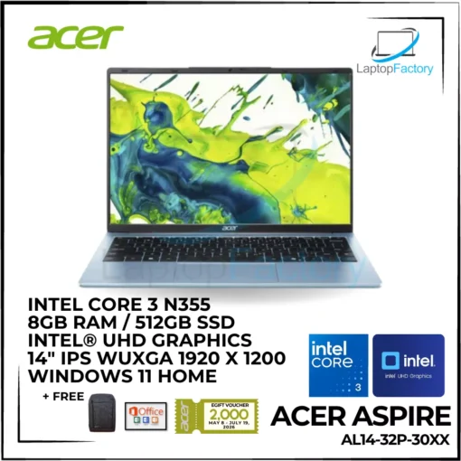 Acer Aspire Lite 14 AL14-32P-30XX