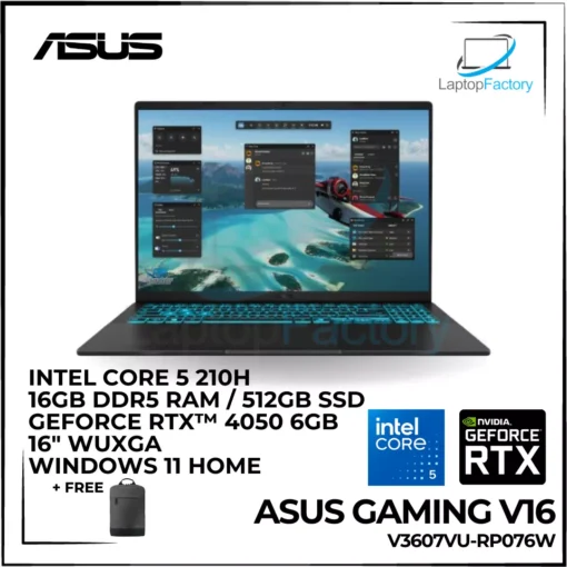 Asus Gaming V16 V3607VU-RP076W