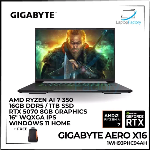 Gigabyte Aero X16 1WH93PHC94AH