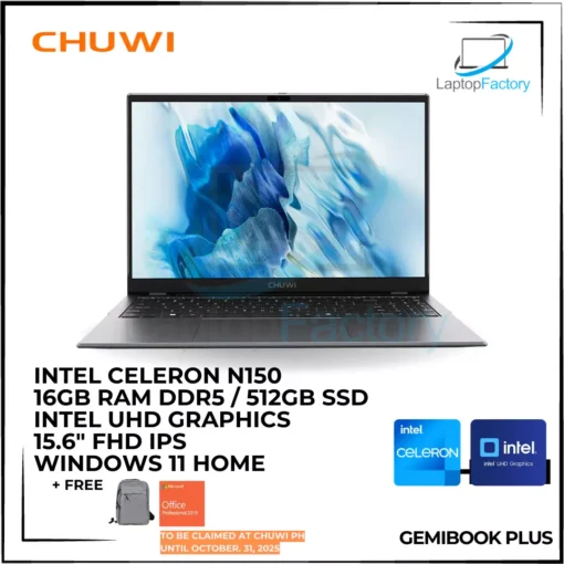 Chuwi Gemibook Plus N150