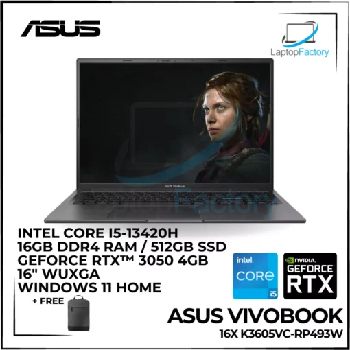 Asus Vivobook 16X K3605VC-RP493W