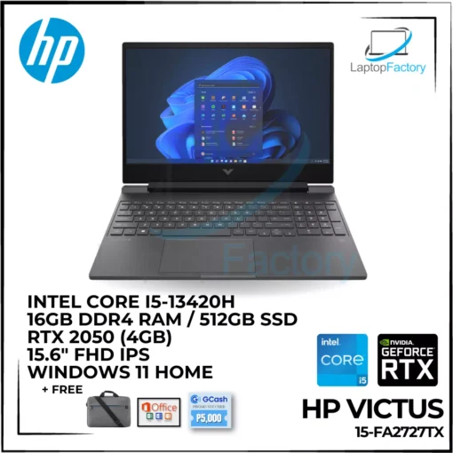 Hp Victus Gaming Laptop 15-fa2727TX