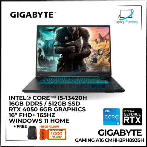 Gigabyte Gaming A16 GA6H CMHH2PH893SH