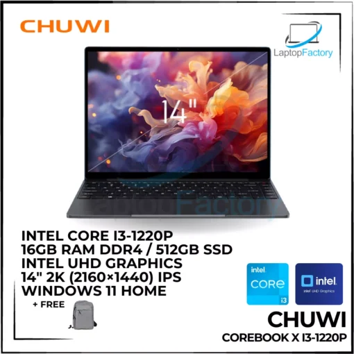 Chuwi Corebook X i3 1220P