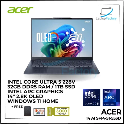 Acer Swift 14 AI SF14-51-553D