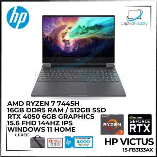 HP Victus Gaming Laptop 15-fb3133AX