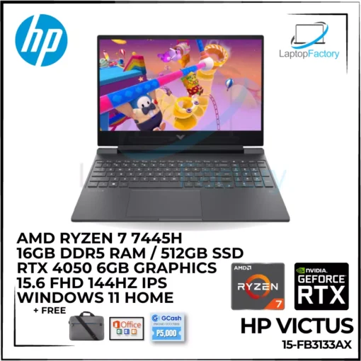 HP Victus Gaming Laptop 15-fb3133AX