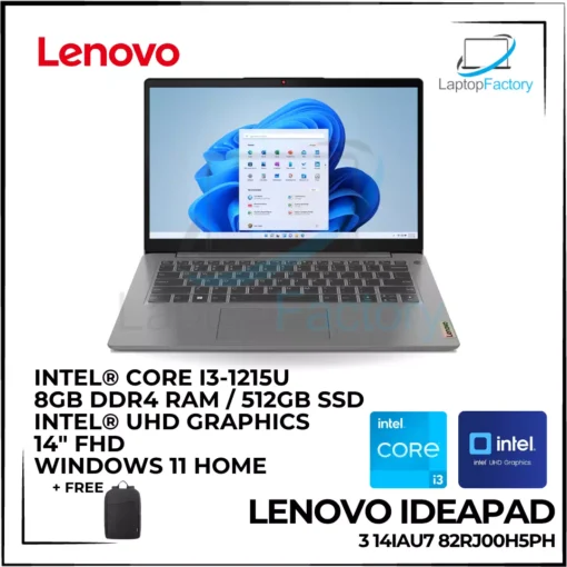 Lenovo Ideapad 3 14IAU7 82RJ00H5PH