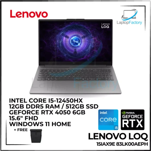 Lenovo LOQ 15IAX9E 83LK00AEPH