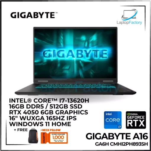 Gigabyte Gaming A16 GA6H CMHI2PH893SH