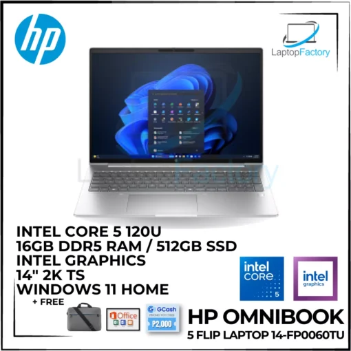 HP OmniBook 5 Flip Laptop 14-fp0060TU