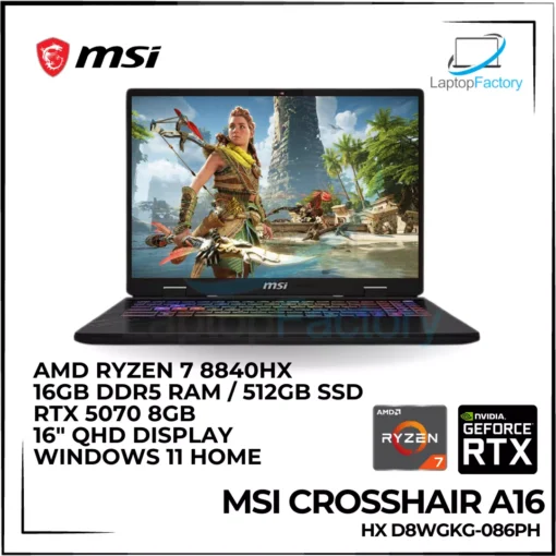 MSI Crosshair A16 HX D8WGKG-086PH