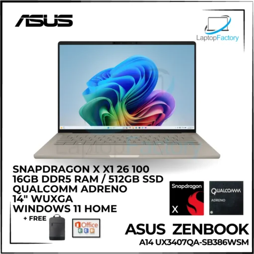 Asus Zenbook A14 UX3407QA-SB386WSM