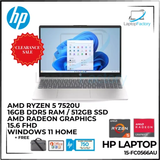 HP Laptop 15-fc0566AU