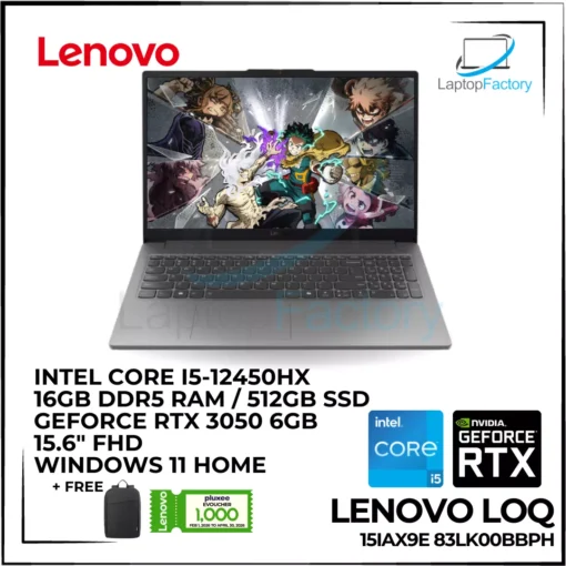Lenovo LOQ 15IAX9E 83LK00BBPH