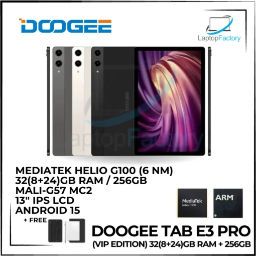Doogee Tab E3 Pro 32(8+24)GB + 256GB (VIP EDITION)