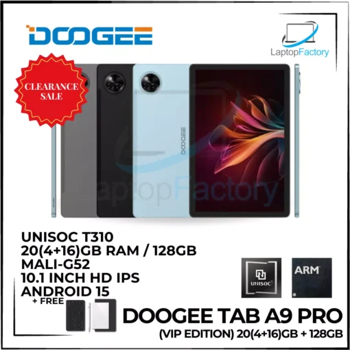 Doogee Tab A9 Pro 20(4+16)GB+128GB (VIP EDITION)
