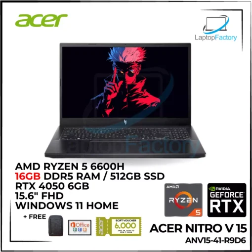Acer Nitro V 15 ANV15-41-R9D6 (16GB RAM)