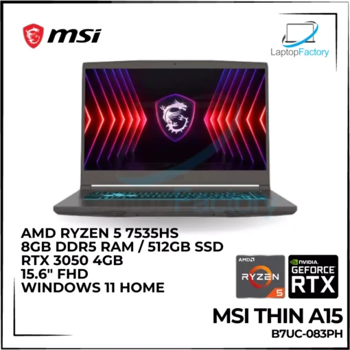 MSI Thin A15 B7UC-083PH