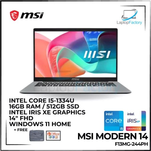 MSI Modern 14 F13MG-244PH