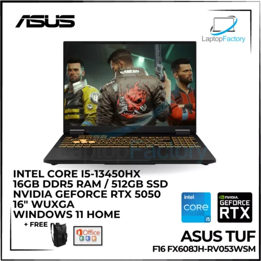 Asus TUF GAMING F16 FX608JH-RV053WSM