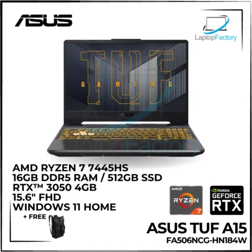 Asus TUF Gaming A15 FA506NCG-HN184W