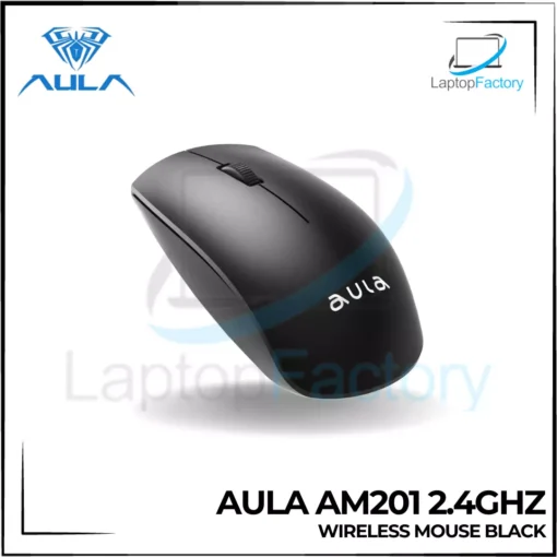 Aula AM201 2.4GHZ Wireless Mouse (Black)