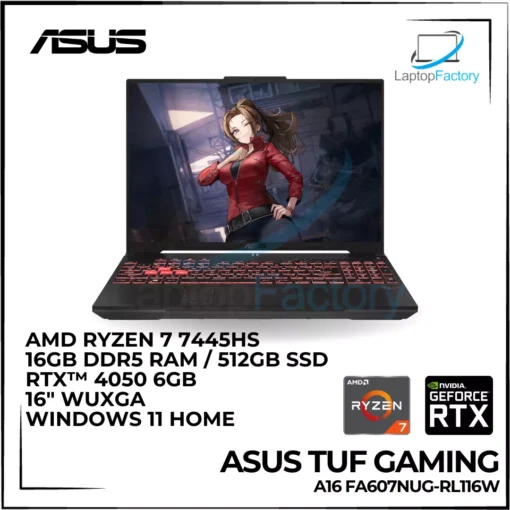 Asus TUF Gaming A16 FA607NUG-RL116W