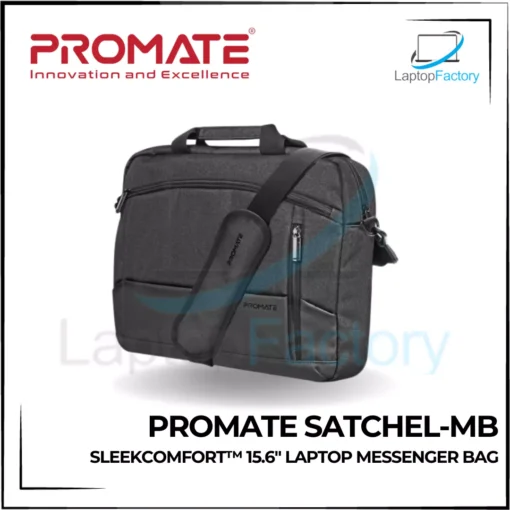 PROMATE Satchel-MB 15.6" Laptop Messenger Bag with Multiple Compartments