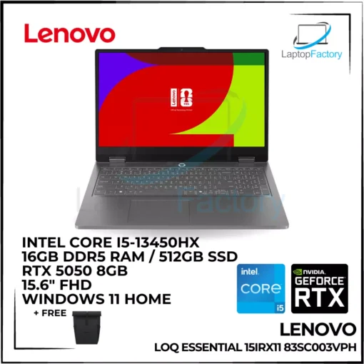 Lenovo LOQ Essential 15IRX11 83SC003VPH