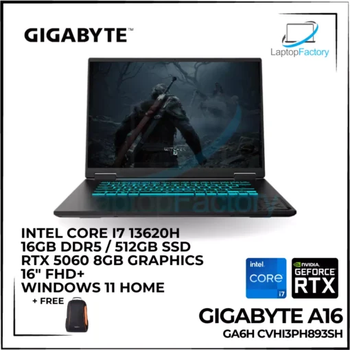 Gigabyte Gaming A16 GA6H CVHI3PH893SH