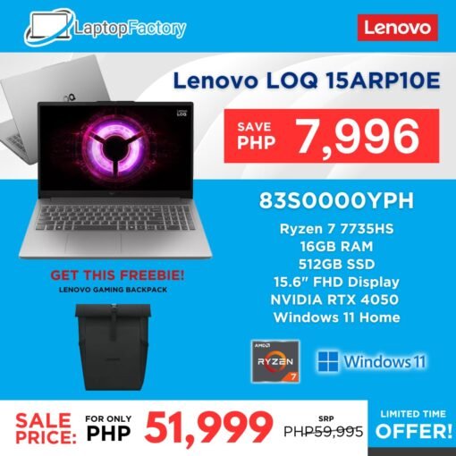 Lenovo LOQ 15ARP10E 83S0000YPH