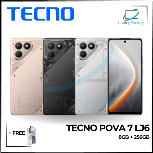 Tecno Pova 7 LJ6 Mobile Phone | 8GB + 256GB