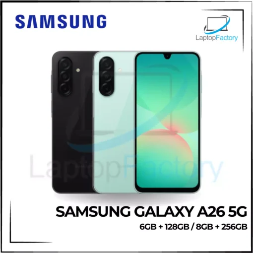 SAMSUNG GALAXY A26 5G Mobile Phone (6GB 128GB / 8GB 256GB)