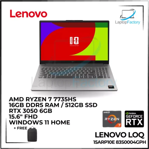 Lenovo LOQ 15ARP10E 83S0004GPH