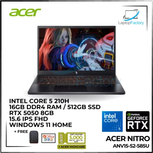 Acer Nitro V 15 ANV15-52-585U