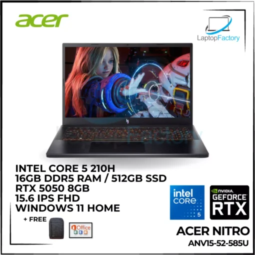 Acer Nitro V 15 ANV15-52-585U