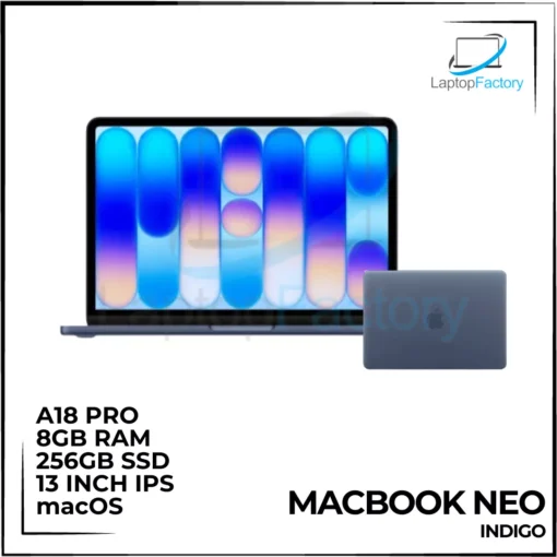 Macbook Neo A18 Pro 13" 8GB 256GB SSD (Indigo)
