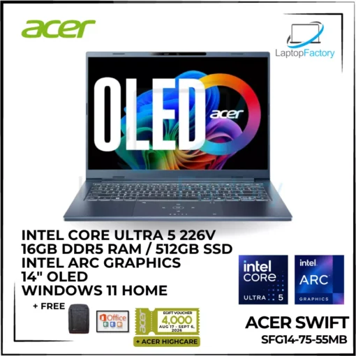 Acer Swift Go SFG14-75-55MB