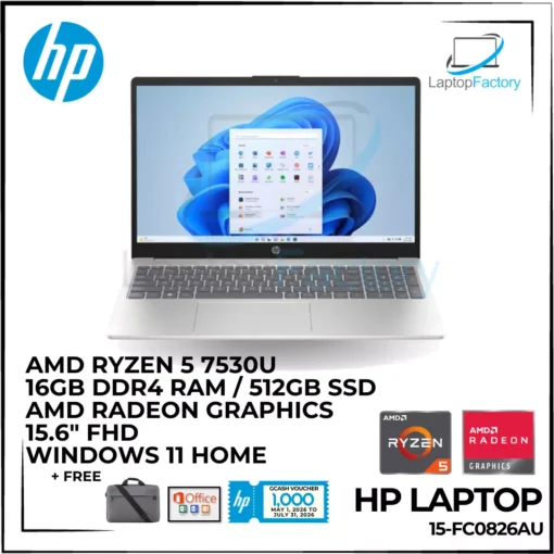 HP Laptop 15-fc0826AU