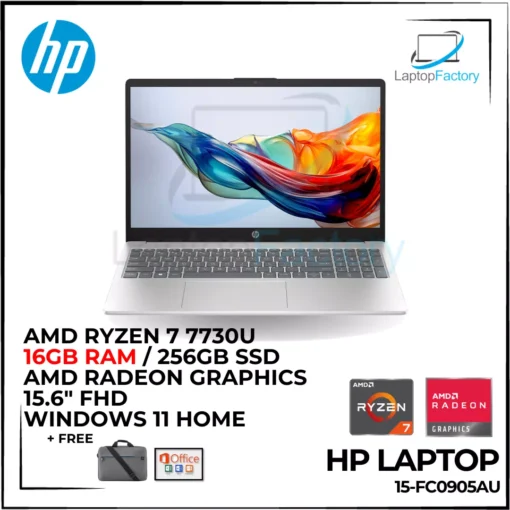 HP Laptop 15-fc0905AU (16GB RAM)