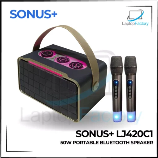 Sonus+ LJ420C1 50w Portable Bluetooth Speaker