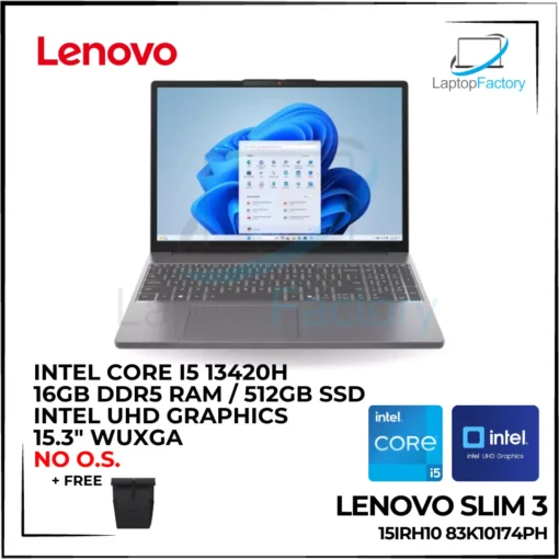 Lenovo Ideapad Slim 3 I5IRH10 83K10174PH