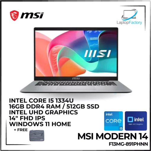 MSI Modern 14 F13MG-891PHNN