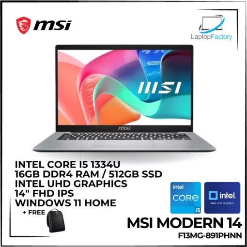 MSI Modern 14 F13MG-891PHNN