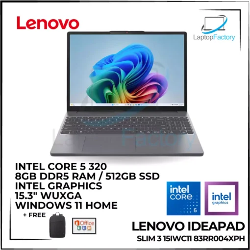 Lenovo IdeaPad Slim 3 15IWC11 83RR004XPH